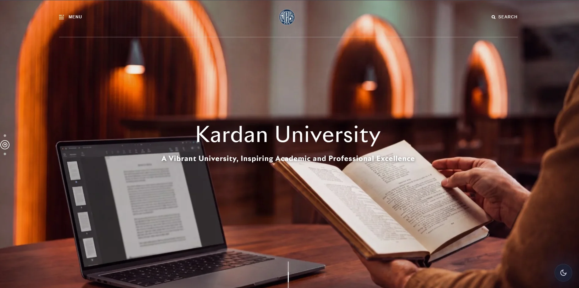 Kardan University website